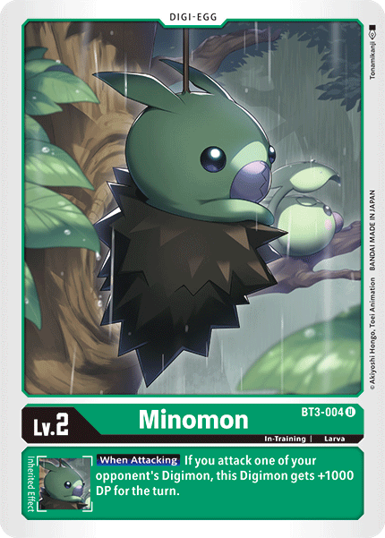 Minomon [BT3-004] [Release Special Booster Ver.1.5] | Black Swamp Games