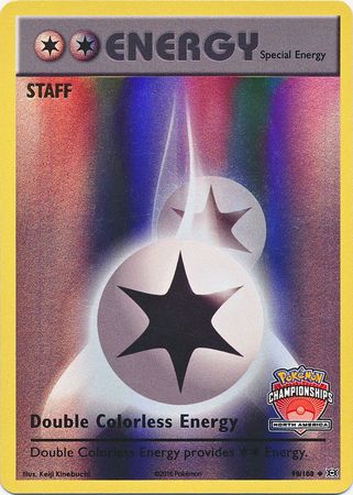 Double Colorless Energy (90/108) (NA Championship Promo Staff) [XY: Evolutions] | Black Swamp Games