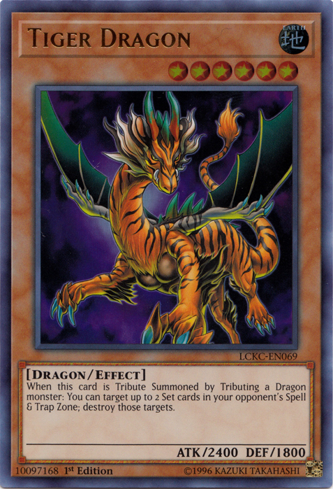 Tiger Dragon [LCKC-EN069] Ultra Rare | Black Swamp Games