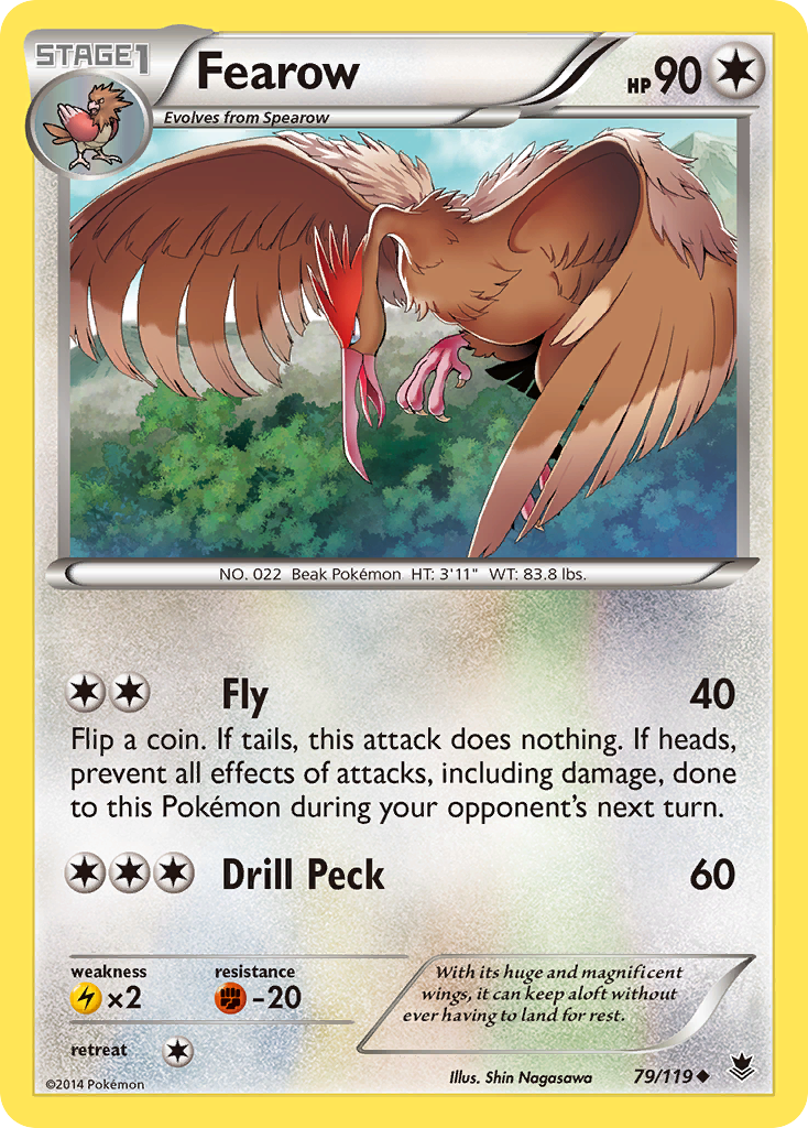 Fearow (79/119) [XY: Phantom Forces] | Black Swamp Games