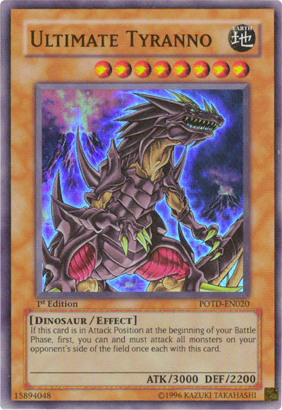 Ultimate Tyranno [POTD-EN020] Super Rare | Black Swamp Games