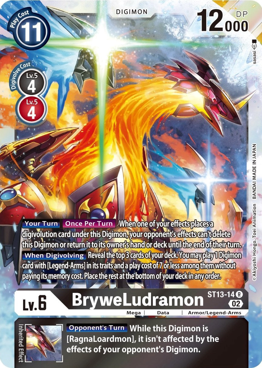 BryweLudramon [ST13-14] [Starter Deck: Ragnaloardmon] | Black Swamp Games