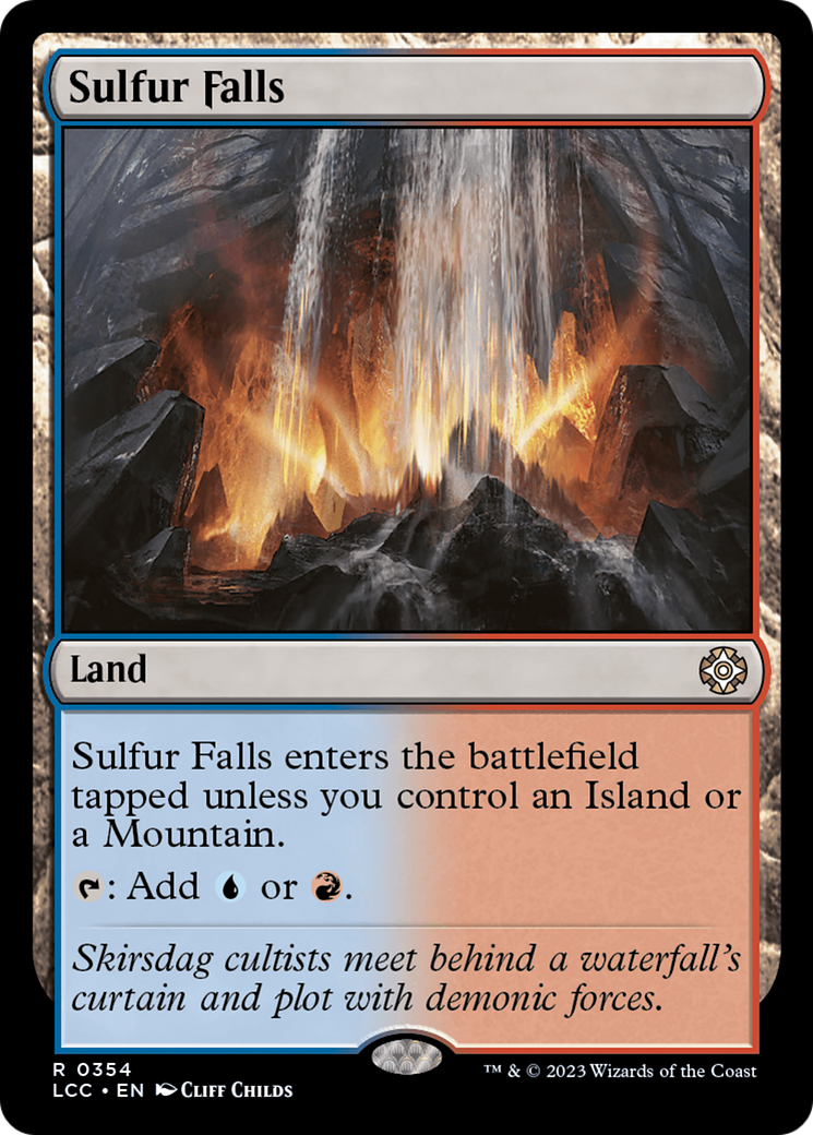 Sulfur Falls [The Lost Caverns of Ixalan Commander] | Black Swamp Games