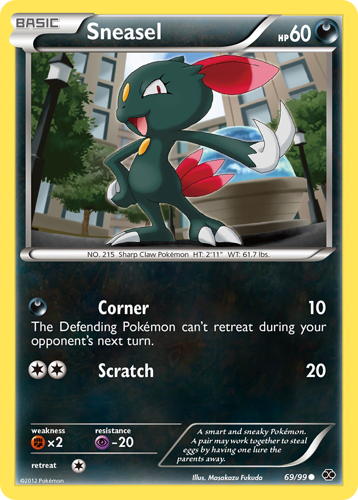 Sneasel (69/99) [Black & White: Next Destinies] | Black Swamp Games