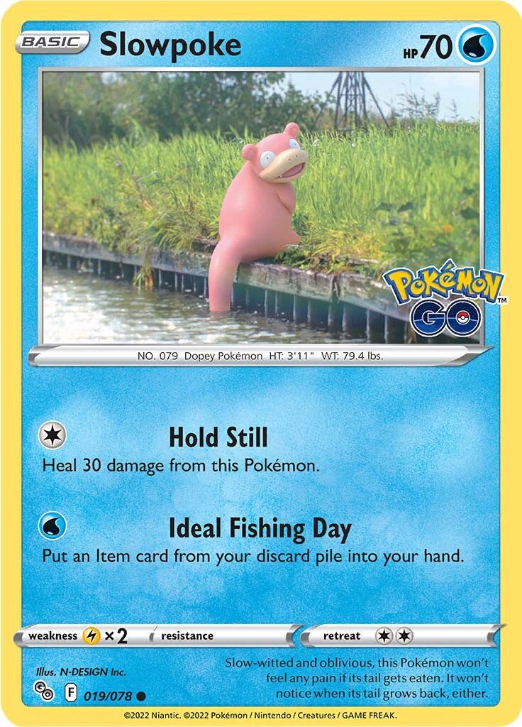 Slowpoke (019/078) [Pokémon GO] | Black Swamp Games