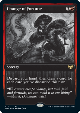 Change of Fortune [Innistrad: Double Feature] | Black Swamp Games
