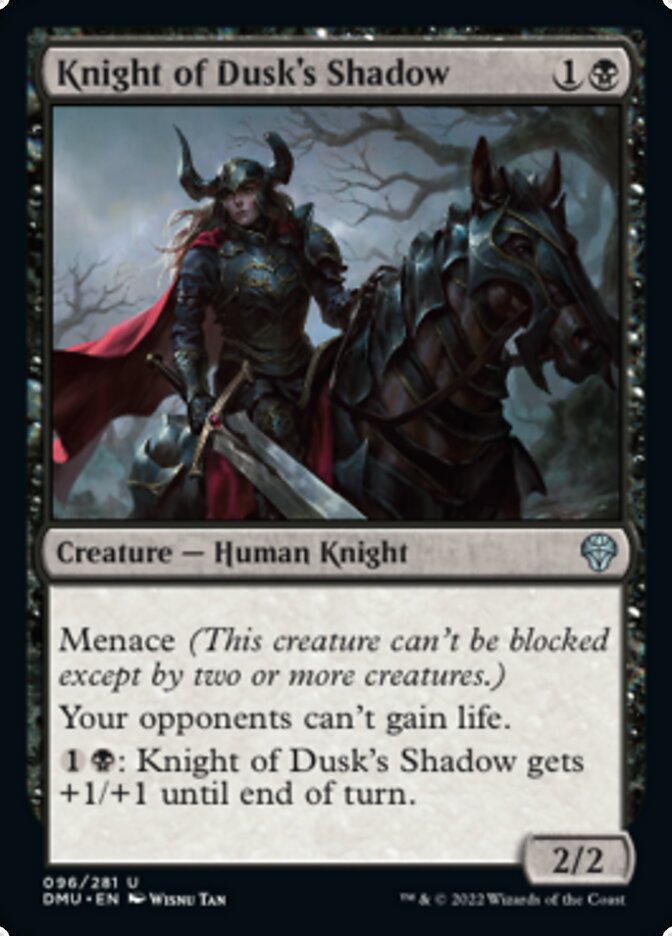 Knight of Dusk's Shadow [Dominaria United] | Black Swamp Games