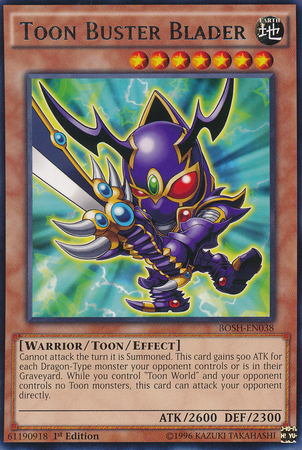 Toon Buster Blader [BOSH-EN038] Rare | Black Swamp Games