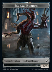 Horror // Eldrazi Horror Double-sided Token [Commander Legends: Battle for Baldur's Gate Tokens] | Black Swamp Games