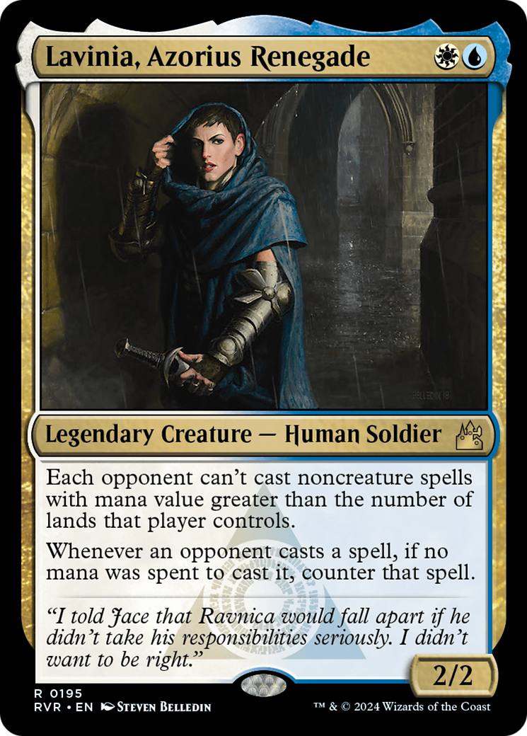 Lavinia, Azorius Renegade [Ravnica Remastered] | Black Swamp Games