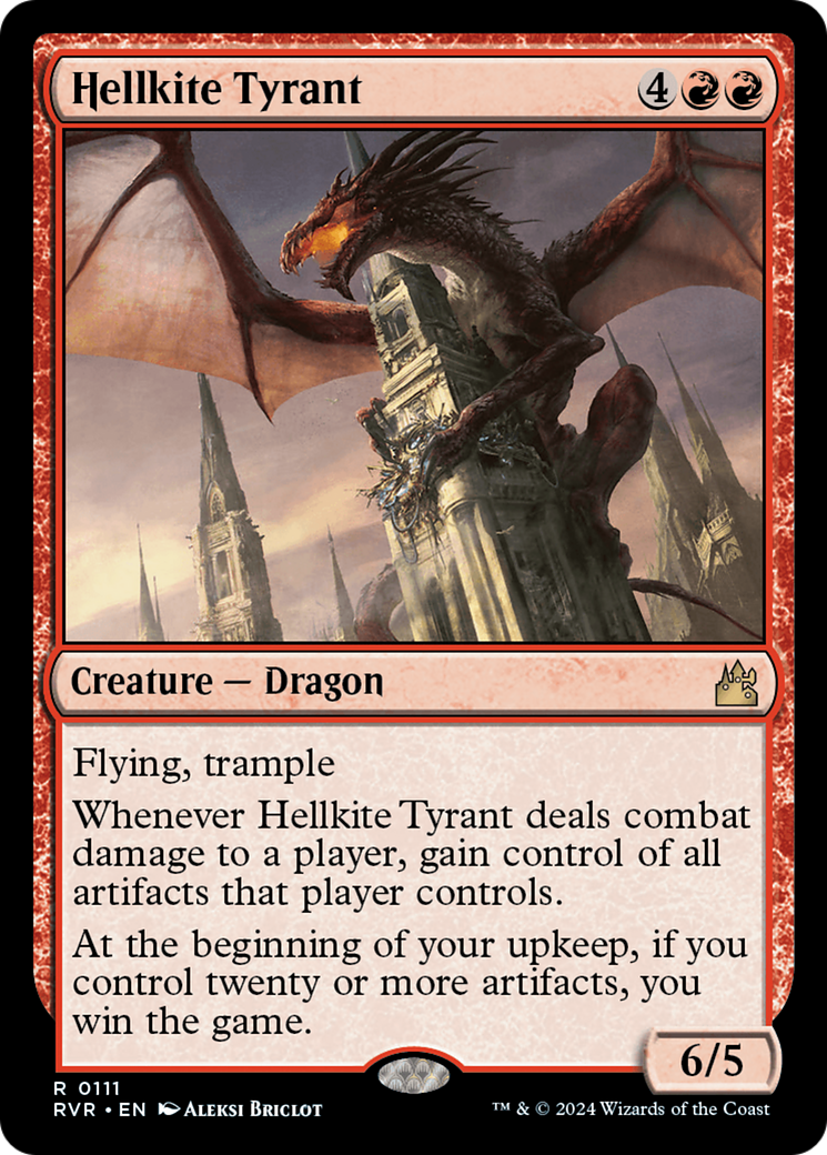 Hellkite Tyrant [Ravnica Remastered] | Black Swamp Games