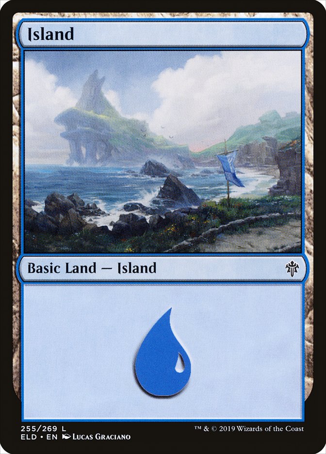 Island (255) [Throne of Eldraine] | Black Swamp Games