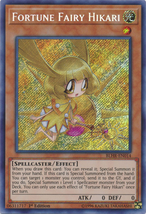 Fortune Fairy Hikari [BLHR-EN014] Secret Rare | Black Swamp Games