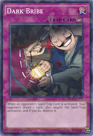 Dark Bribe [BP03-EN202] Shatterfoil Rare | Black Swamp Games