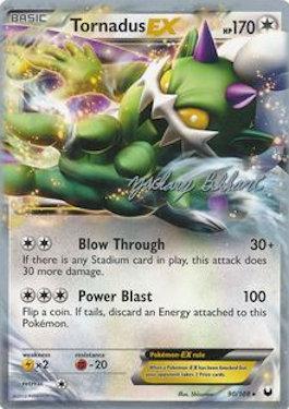 Tornadus EX (90/108) (CMT - Zachary Bokhari) [World Championships 2012] | Black Swamp Games