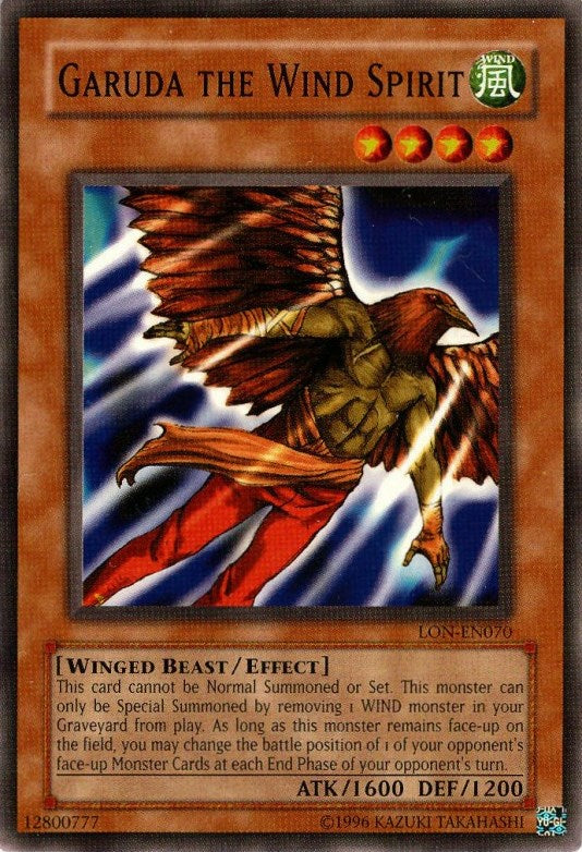 Garuda the Wind Spirit [LON-EN070] Common | Black Swamp Games