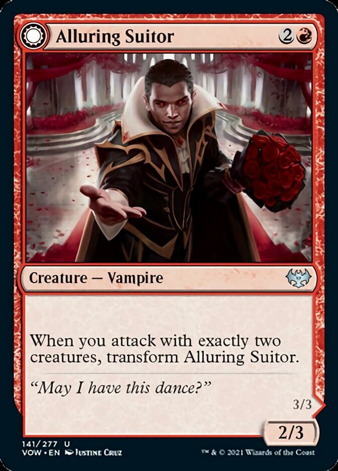 Alluring Suitor // Deadly Dancer [Innistrad: Crimson Vow] | Black Swamp Games