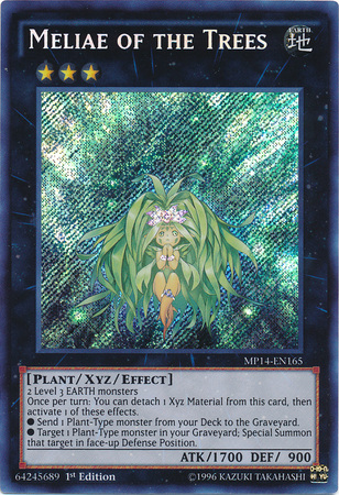 Meliae of the Trees [MP14-EN165] Secret Rare | Black Swamp Games