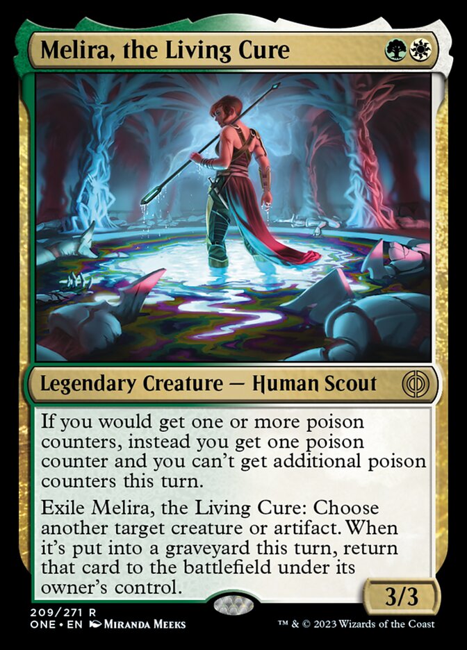 Melira, the Living Cure [Phyrexia: All Will Be One] | Black Swamp Games