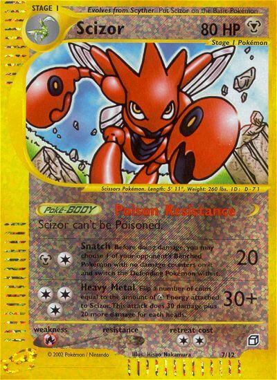 Scizor (7/12) [Box Topper] | Black Swamp Games