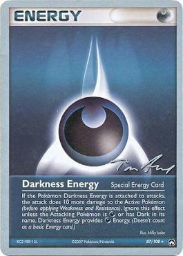 Darkness Energy (87/108) (Legendary Ascent - Tom Roos) [World Championships 2007] | Black Swamp Games