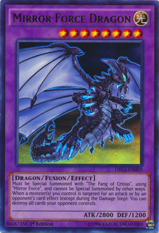 Mirror Force Dragon [DRL3-EN059] Ultra Rare | Black Swamp Games