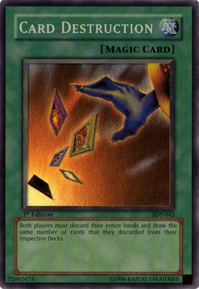 Card Destruction [SDY-042] Super Rare | Black Swamp Games