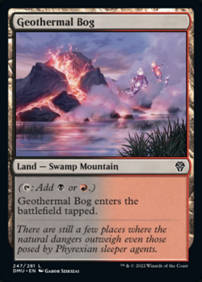 Geothermal Bog [Dominaria United] | Black Swamp Games