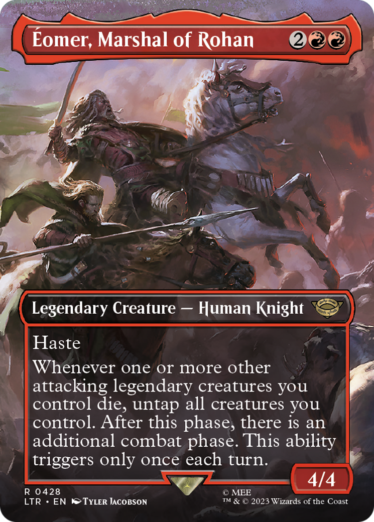 Eomer, Marshal of Rohan (Borderless Alternate Art) [The Lord of the Rings: Tales of Middle-Earth] | Black Swamp Games