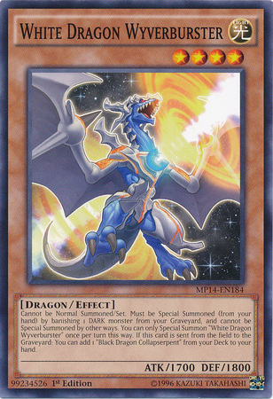 White Dragon Wyverburster [MP14-EN184] Common | Black Swamp Games