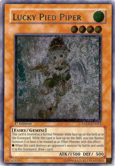 Lucky Pied Piper [TAEV-EN021] Ultimate Rare | Black Swamp Games