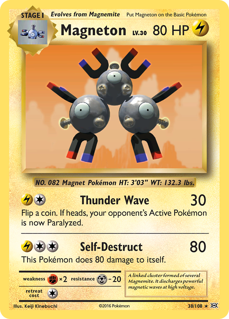 Magneton (38/108) [XY: Evolutions] | Black Swamp Games