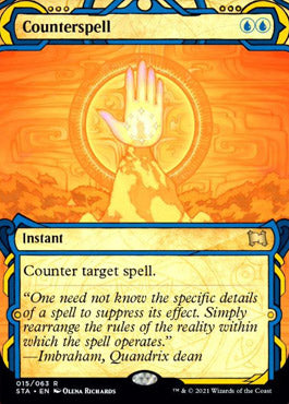 Counterspell (Etched Foil) [Strixhaven Mystical Archive] | Black Swamp Games