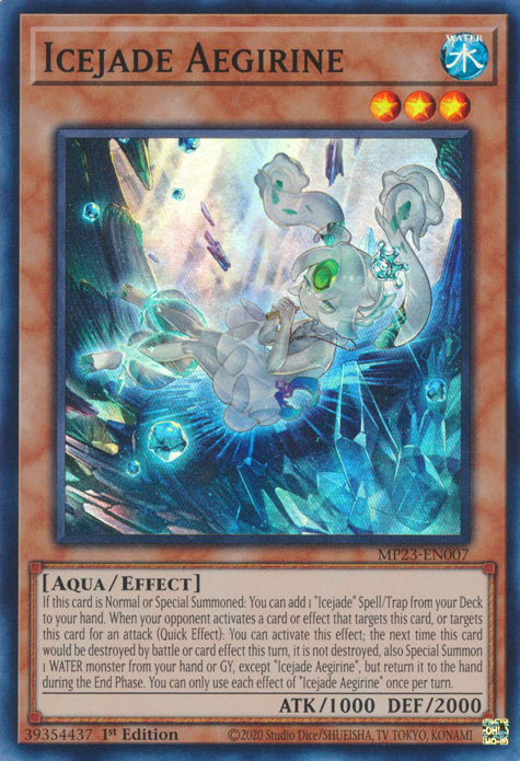 Icejade Aegirine [MP23-EN007] Super Rare | Black Swamp Games