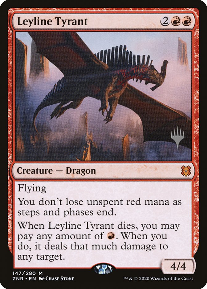 Leyline Tyrant (Promo Pack) [Zendikar Rising Promos] | Black Swamp Games