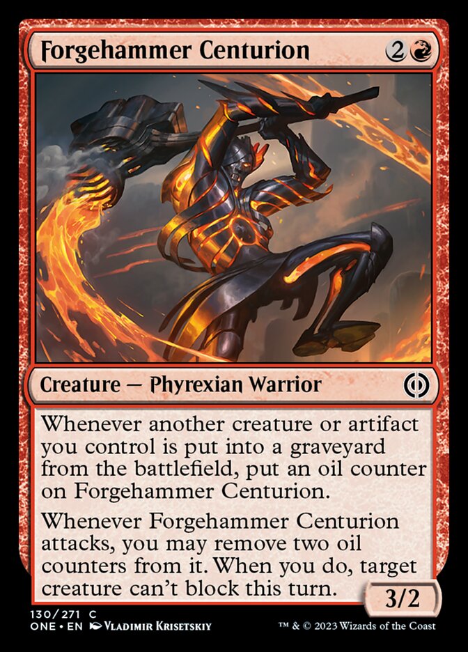 Forgehammer Centurion [Phyrexia: All Will Be One] | Black Swamp Games