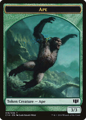 Ape // Zombie (011/036) Double-sided Token [Commander 2014 Tokens] | Black Swamp Games