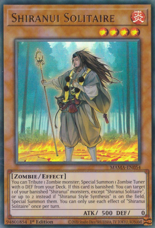 Shiranui Solitaire [MAMA-EN054] Ultra Rare | Black Swamp Games