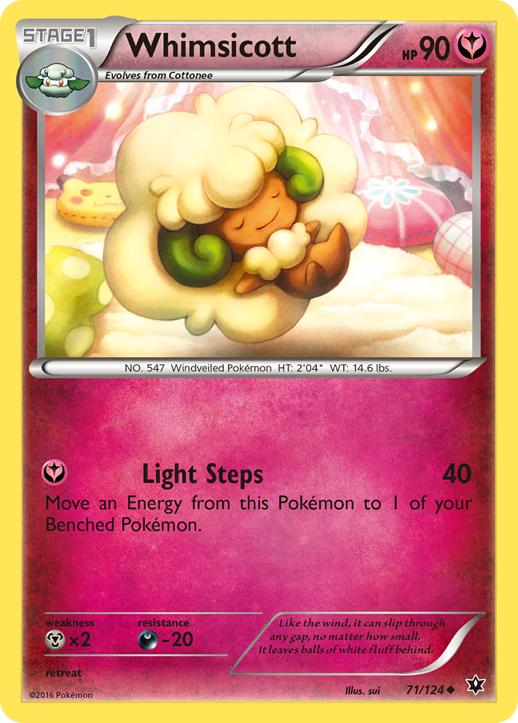 Whimsicott (71/124) [XY: Fates Collide] | Black Swamp Games