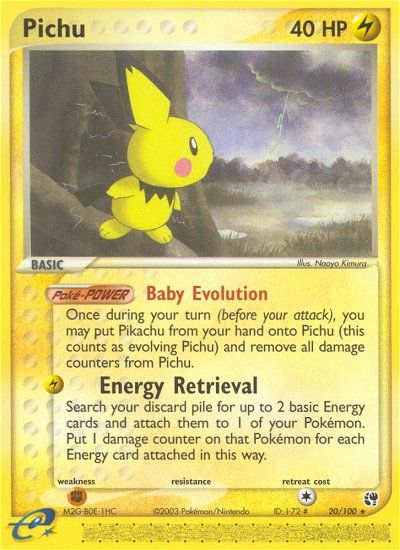 Pichu (20/100) [EX: Sandstorm] | Black Swamp Games