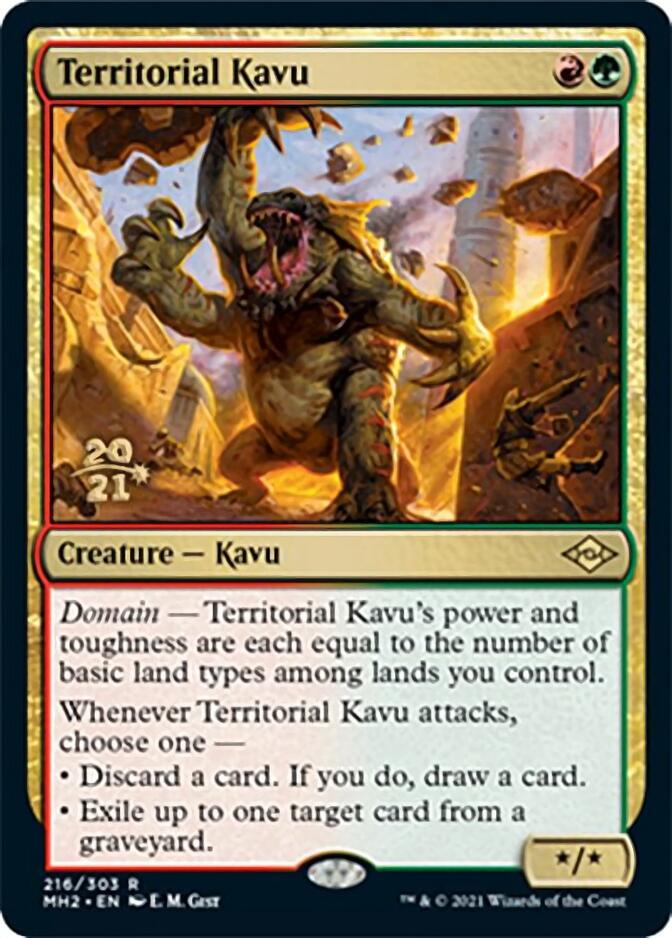 Territorial Kavu [Modern Horizons 2 Prerelease Promos] | Black Swamp Games