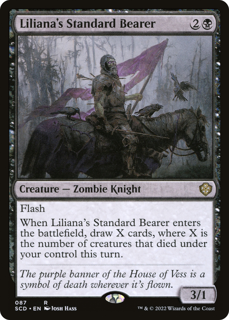 Liliana's Standard Bearer [Starter Commander Decks] | Black Swamp Games