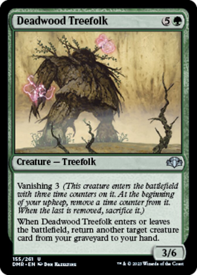 Deadwood Treefolk [Dominaria Remastered] | Black Swamp Games