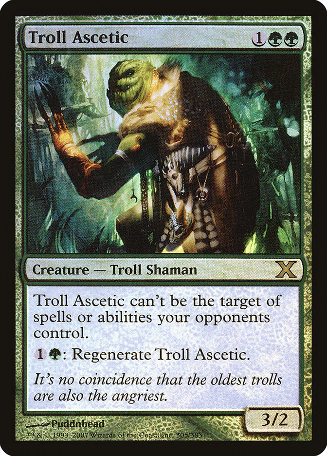 Troll Ascetic (Premium Foil) [Tenth Edition] | Black Swamp Games