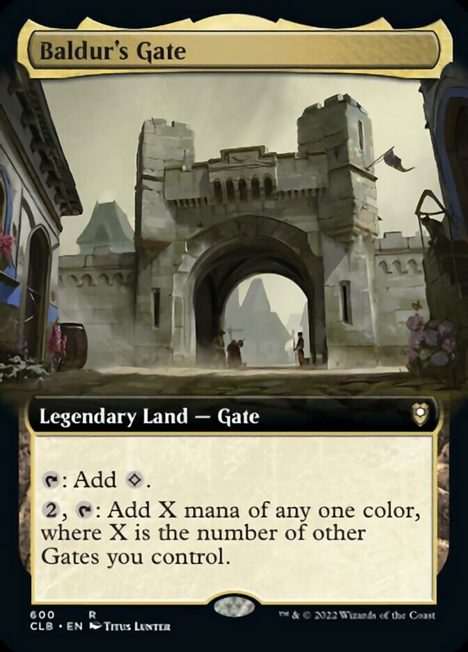 Baldur's Gate (Extended Art) [Commander Legends: Battle for Baldur's Gate] | Black Swamp Games