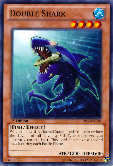 Double Shark [CBLZ-EN010] Common | Black Swamp Games