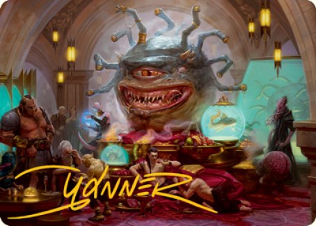 Xanathar, Guild Kingpin Art Card (Gold-Stamped Signature) [Dungeons & Dragons: Adventures in the Forgotten Realms Art Series] | Black Swamp Games