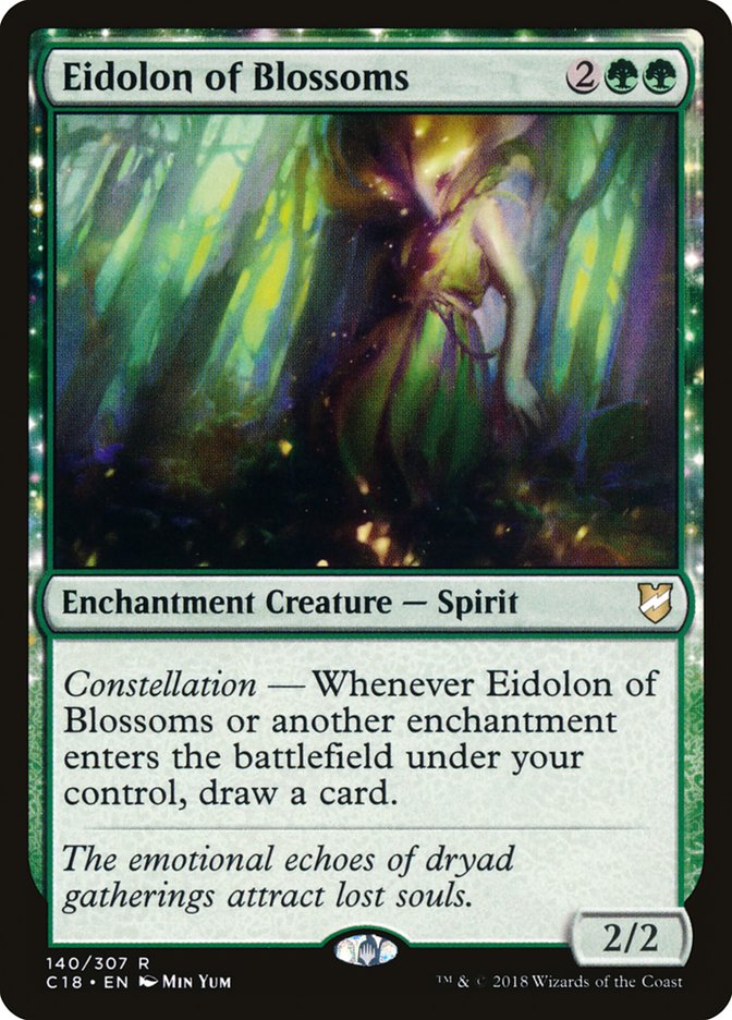 Eidolon of Blossoms [Commander 2018] | Black Swamp Games
