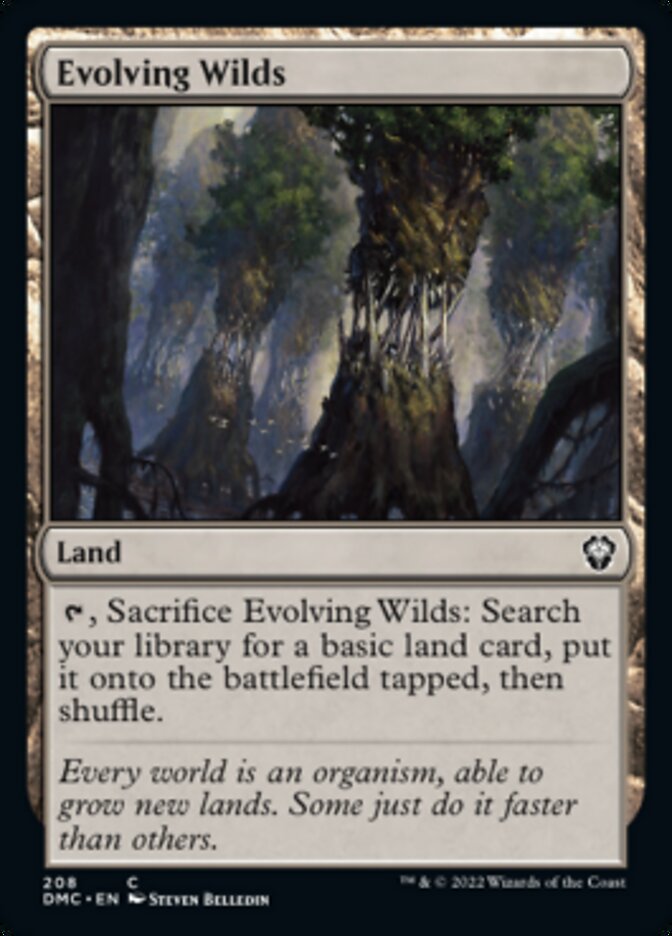 Evolving Wilds [Dominaria United Commander] | Black Swamp Games