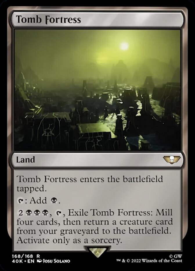 Tomb Fortress [Universes Beyond: Warhammer 40,000] | Black Swamp Games